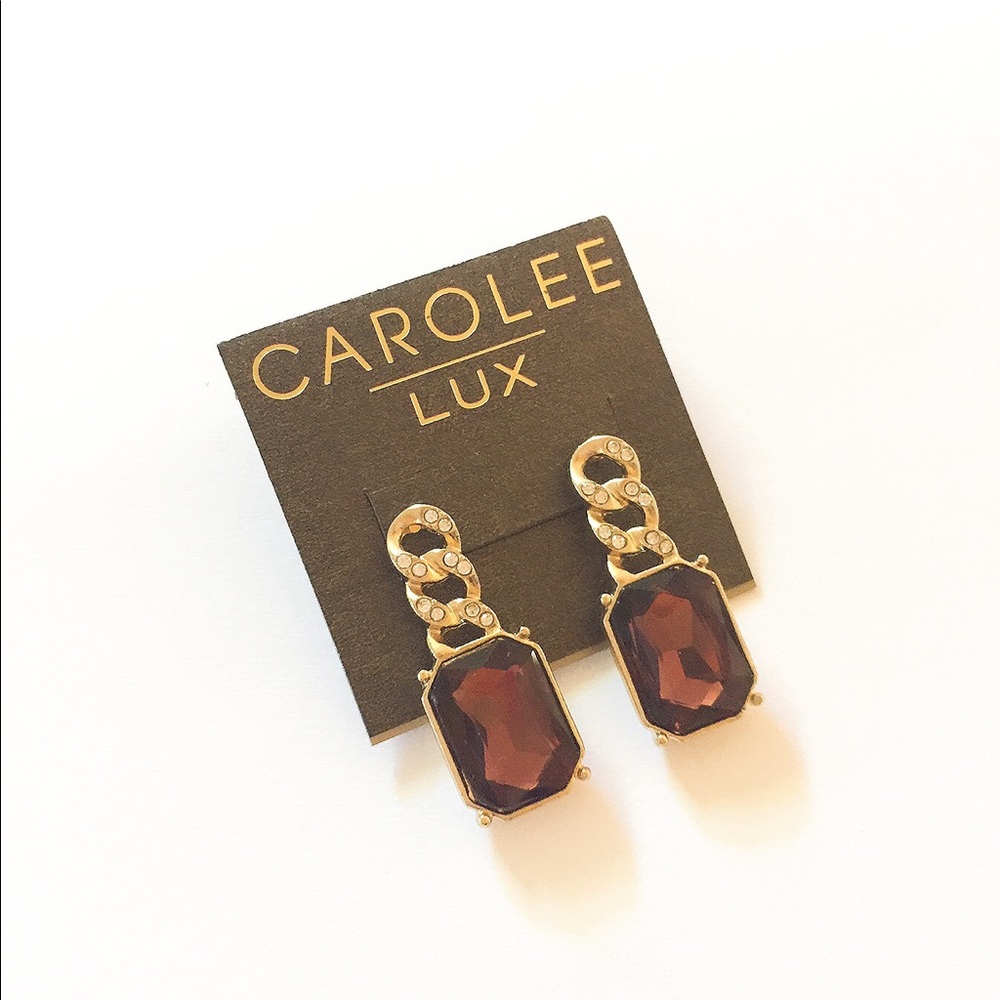 New Carolee LUX beautiful earrings